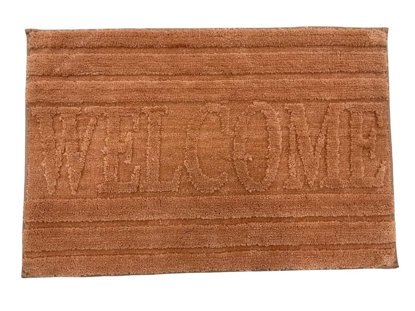 Tapis de bain en microfibre Home Decor Inc. Collection Naples – 50,8 x 76,2 cm, marron, doux et absorbant