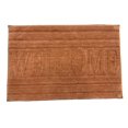 thumbnail image 1 of Home Decor Inc. Naples Collection Microfiber Bathmat – 20" x 30", Brown, Soft & Absorbent, 1 of 3