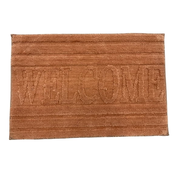 Home Decor Inc. Naples Collection Microfiber Bathmat – 20" x 30", Brown, Soft & Absorbent