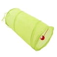 thumbnail image 3 of Interactive Cat Tunnel Toy, Negative Emotion Reduction Polyester Cat Tunnel  For Cats For Rabbits For Puppies Royal Blue,Fluorescent Green, 3 of 8