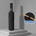 thumbnail image 1 of Binmer Outdoor Umbrella Fully Automatic Rotatable Umbrella Foldable Glue Sunscreen Umbrella Automatic Opening And Closing Protection And Sun Protection, 1 of 8