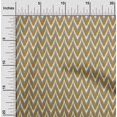 thumbnail image 1 of oneOone Viscose Chiffon Fabric Chevron Ikat Printed Craft Fabric BTY 42 Inch Wide, 1 of 1