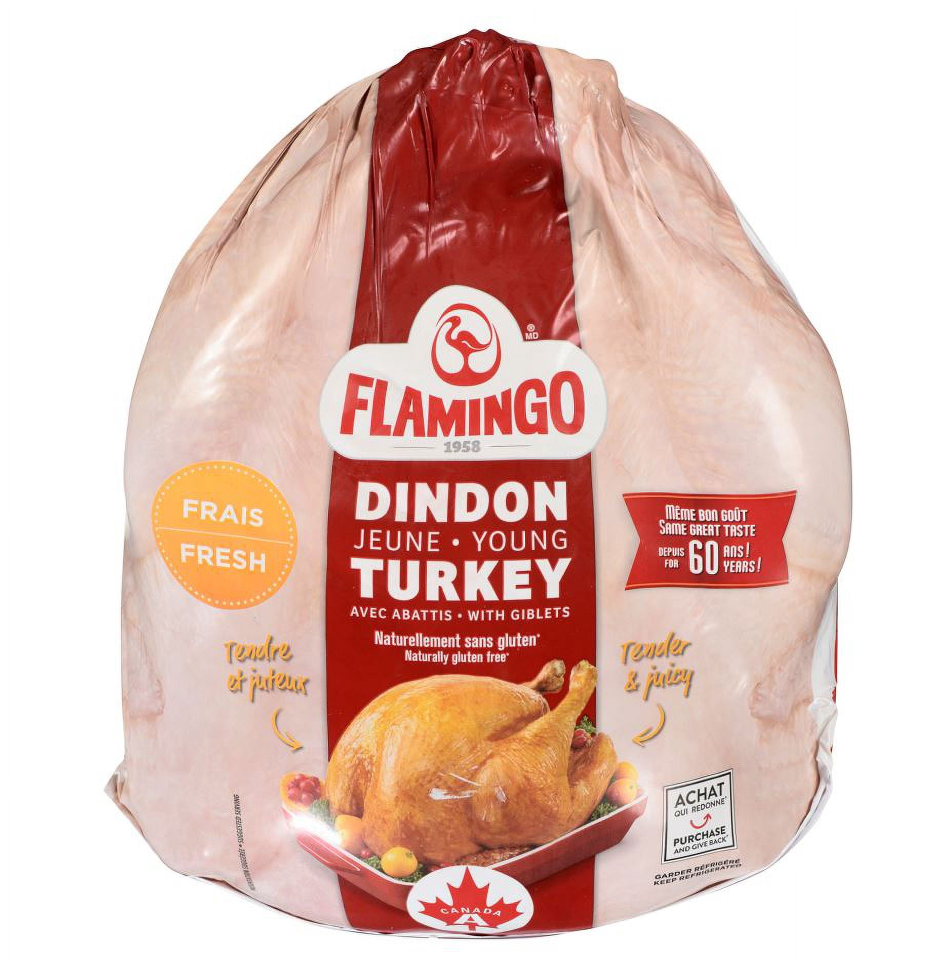 Flamingo Fresh Young Turkey, Grade A, Granny's turkey grade A, 5.00 - 7.00 KG