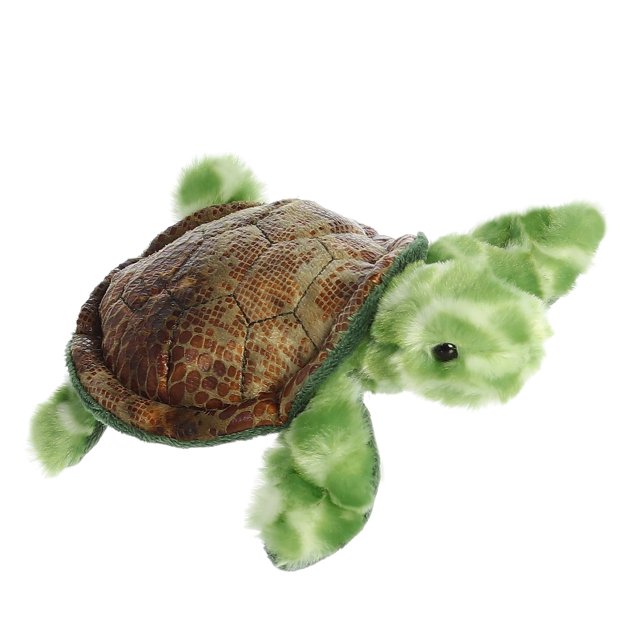 Aurora Stuffed Animals Mini Flopsie-Splish Sea Turtle 8"