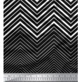 thumbnail image 3 of oneOone Cotton Silk Fabric Chevron & Triangle Panel Printed Craft Fabric BTY 42 Inch Wide, 3 of 3