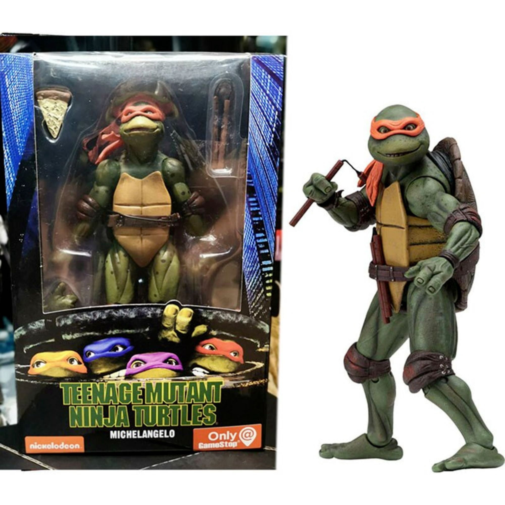 TMN Action Figure Statue Model Toy TMNT 1990/Movie_Michelangelo