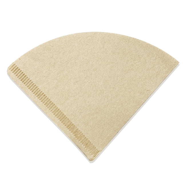 Amdohai Filter Paper 100PCS V Type Coffee Cup Filter Cone Suitable for Hand Pour Drip Coffee Filter Cup