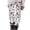 Multicolour, variant on Christmas Pajama Pants, Girls' Printed High Waist Stretchy Soft Tights