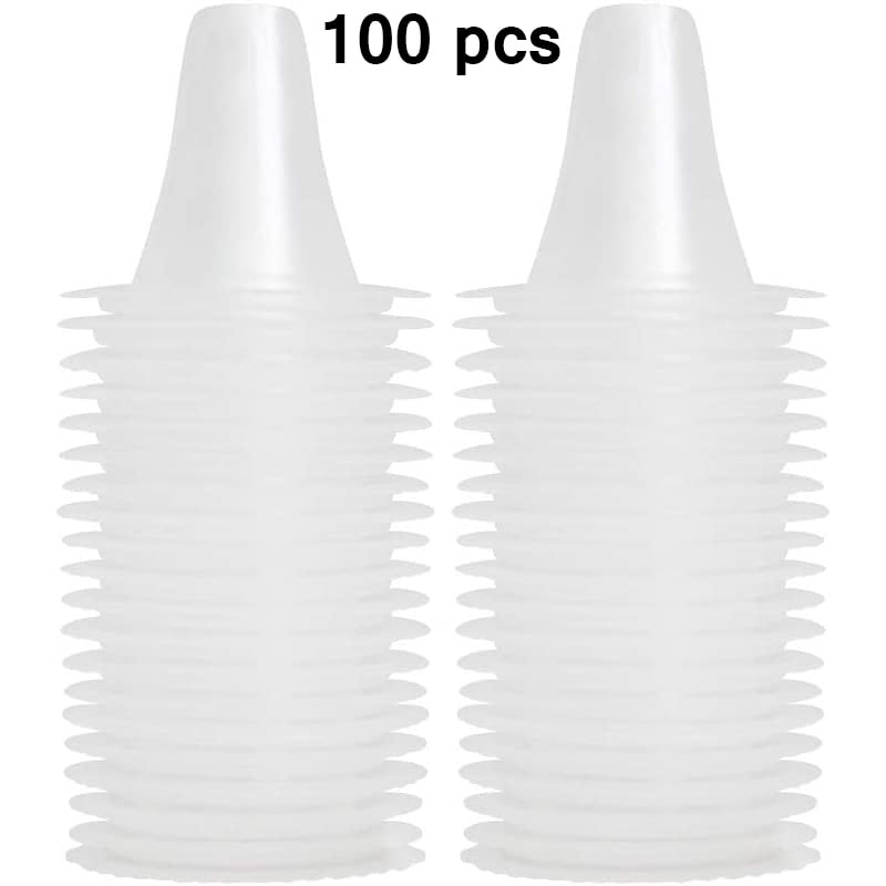 100 protective caps compatible with all Braun Thermoscan ear thermometers | ear clinical thermometer | ear thermometer