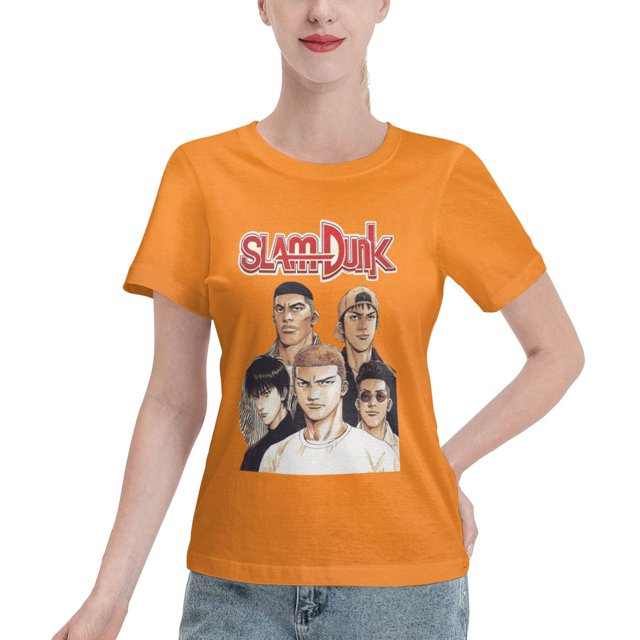Women's Basic Short Sleeve T-Shirt Slam Dunk