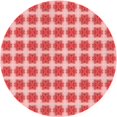 thumbnail image 1 of Ahgly Tapis Rond Lavable en Machine Intérieur Transitionnel Rose Pastel, 4 Pieds Rond, 1 of 7