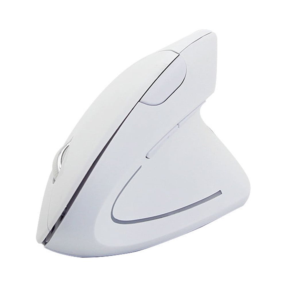 YFGEFTR Ergonomic Mouse, Vertical Wireless Mouse 2.4G, Computer Mouse with 1600 DPI, Quiet Clicks Optical Mice, USB A Receiver, for Laptop, Desktop, PC