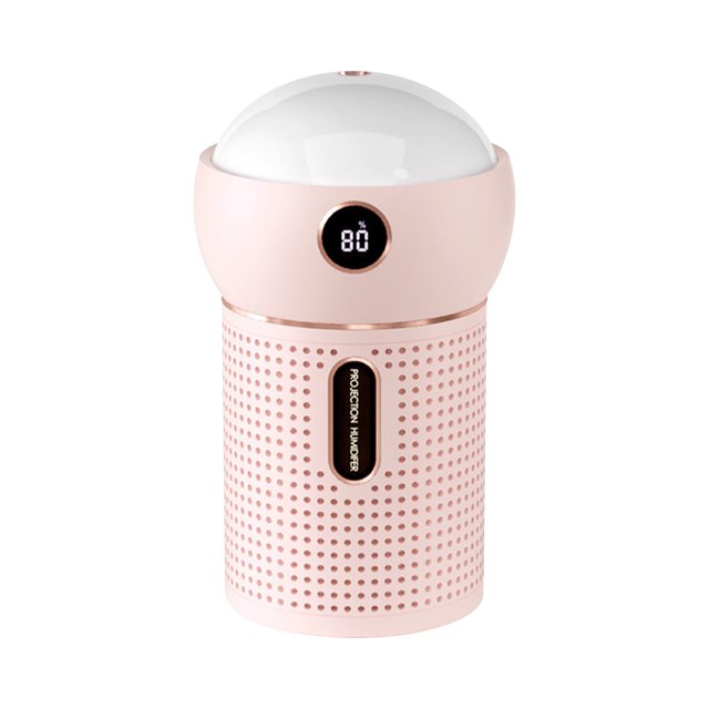 EGNMCR Night Humidifier For Kids, 630ml Cool Mist Humidifier For Kid Bedroom, 360°Rotation Projection ,-Quiet, Waterless Auto-Off, Gift For Kids Air Purifier