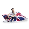 thumbnail image 3 of Gouchee Home Union Jack Bean Bag Chair – Water-Repellent Fabric with Polystyrene Bead Filling, Suitable for Adults and Teens, Lightweight & Portable Seating for Bedroom, Dorm or Living Room, 3 of 6