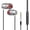 Silver, variant on In-Ear Headphones with Microphone - 3.5mm Wired Earbuds, Stereo Sound, Powerful Bass - for iOS, Android, Laptops, MP3, Gaming, 100cm Cable