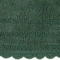 thumbnail image 4 of Design Imports Tapis de Bain Crochet Petit Ovale Vert Foncé, 4 of 4