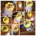 thumbnail image 4 of Sunflower Recovery Collar Cute Pet Protective Collar Cat Collar for Kittens, 4 of 10