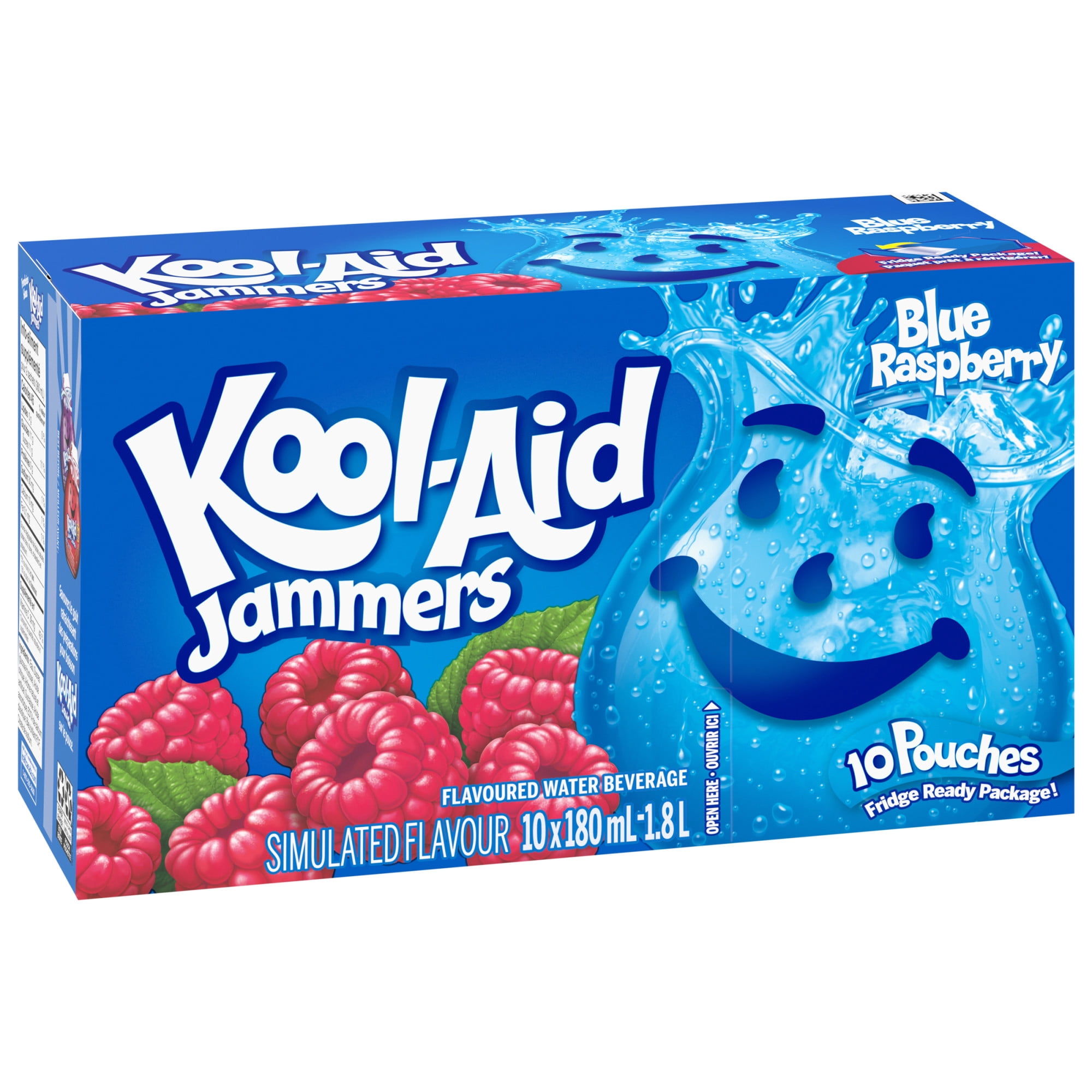 Boisson Jammers Framboise Bleue