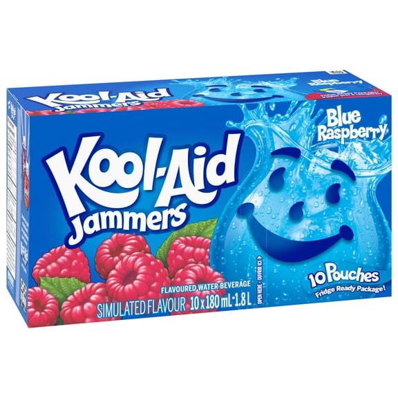 Boisson Jammers Framboise Bleue