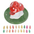 thumbnail image 3 of Mushroom Backflow Incense , Beautiful Practical Exquisite Details Incense Holder With 20 Incense Cones For Bedroom, 3 of 8