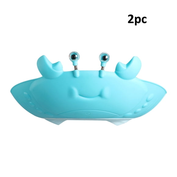 Baby Bath Shampoo Shield Cap - Anti-Water Inflow Eye Protector, Adjustable Soft Visor for Infant Hair Washing, Leak-Proof Design
