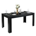 thumbnail image 1 of Gymax Table à Manger Rectangulaire Moderne de 63 Pieds' pour 6 Personnes, Mobilier de Cuisine, 1 of 10