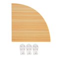 thumbnail image 4 of simhoa Étagère d'Angle Suspendue Murale Support de Rangement pour Livres Étagères Flottantes d'Angle Murales 15 cm, 4 of 8