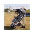 thumbnail image 5 of 1 Transparent Stroller Rain Cover Made Of EVA Material Which Is Windproof Rainproof Dustproof Snow Proof Insect Proof Highly Flexible Breathable Easy To Install Universal Fit, 5 of 5