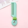 thumbnail image 4 of Portable Mini Hair Comb for Sensitive Scalp - Gentle Detangling Grooming Tool for On-the-Go, Car, Purse or Home Bathroom Essentials, 4 of 9