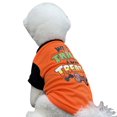thumbnail image 1 of Halloween Pets Fashion T-Shirt Pumpkin Spider Skull Patterns Print  Neck Short Sleeve Pullover, 1 of 8