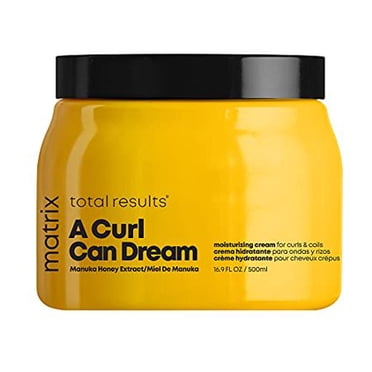 Matrix A Curl Can Dream Crème Hydratante Sans Rinçage Traitement Revitalisant Hydrate et Définit Curls pour Cheveux Bouclés et Crépus 169 Fl Oz