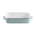 thumbnail image 2 of Martha Stewart Rôtissoire 45,7 cm avec Grille, Bleu Martha, 2 of 7