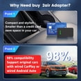 thumbnail image 3 of CarlinKit 5.0 CarPlay Adapter, Wired to Wireless, Android Auto Adapter, Type-C/USB Plug&Play, 3 of 6