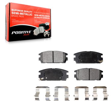 Positive Plus Rear Semi-Metallic Disc Brake Pads PPF-D1275 for Car Chevrolet Equinox GMC Terrain Pontiac Torrent Saturn Vue Suzuki XL-7 Captiva Sport