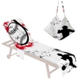 thumbnail image 2 of LSLJS Beach Chair Cover with Side Pockets, Microfiber Chaise Lounge Chair Towel Cover for Sun Lounger Pool Sunbathing Garden Beach Hotel, Easy To Carry Around, 2 of 6