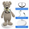 thumbnail image 2 of FRCOLOR doll stand 4 Pcs Doll Stands Brackets Portable Doll Support Stands Practical Dolls Storage Racks for Home Shop,3.94"X2.17"X0.79", 2 of 4