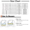 thumbnail image 3 of Miqool 4 Packs Bras for Women Wireless Push Up Seamless V Neck No Underwire Comfortable Plus Size Everyday Bra Bralettes with Extender on Clearance, 3 of 7