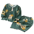thumbnail image 2 of Tenue d'Intérieur d'Été à Manches Courtes Imprimée pour Garçons et Filles, 2 of 5