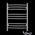 thumbnail image 1 of WarmlyYours TW-R09BS-HP Riviera Towel Warmer, Brushed, Dual Connection, 9 Bars, 1 of 2