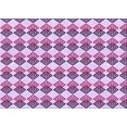 thumbnail image 1 of Ahgly Tapis Rectangulaire Lavable en Machine Intérieur Transitionnel Rose Pervenche, 2 Pieds x 5 Pieds, 1 of 7