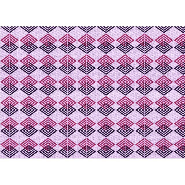 Ahgly Tapis Rectangulaire Lavable en Machine Intérieur Transitionnel Rose Pervenche, 2 Pieds x 5 Pieds