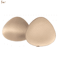 thumbnail image 4 of BIMEI Foam Mastectomy Breast Form Breathable Prosthesis Bra Insert Pads - SIZE 2, Beige, 4 of 5