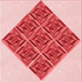 thumbnail image 1 of Ahgly Company Machine Washable Indoor Square Transitional Deep Rose Pink Area Rugs, 7' Square, 1 of 7