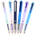 thumbnail image 1 of 6 PCS Multicolor Pen, 18 Colors, 0.5mm Multicolor Pen, Retractable Gel Ink Pens (6pcs), 1 of 7