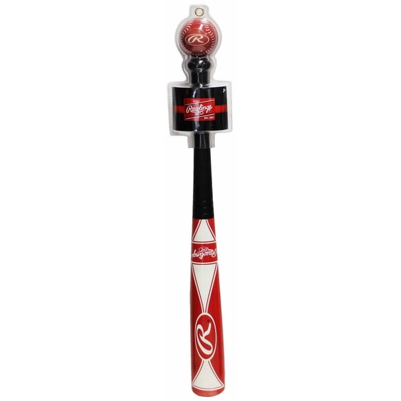 Bâton et balle de Baseball de Rawlings pour enfants en mousse - Rouge