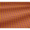 thumbnail image 5 of oneOone Viscose Jersey Fabric Gingham Check Print Fabric BTY 60 Inch Wide, 5 of 5