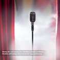 thumbnail image 4 of Microphone Vocal Dynamique Vintage, Alliage de Zinc Support Ajustable Universel Microphone Vocal Dynamique Vintage Multifonctionnel Cardioïde pour Discours, 4 of 7