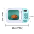 thumbnail image 3 of Kitchen game simulation microwave oven large with light and sound, 3 of 9