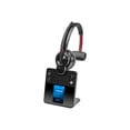 thumbnail image 1 of Poly Savi 8410 Office - Savi 8400 series - headset - on-ear - DECT / Bluetooth - wireless - black, 1 of 2