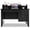 Noir, variante sur Giantex Bureau d'Ordinateur Vintage, Table d'Ordinateur pour Bureau à Domicile, Grand Bureau d'Étude en Bois pour Cadre, Blanc